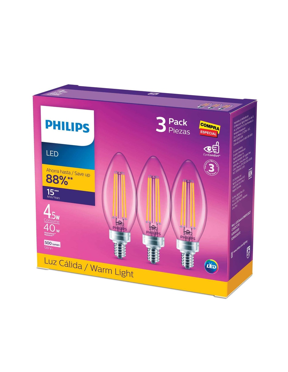 Lámpara neón led 0046677560379 con 3 focos