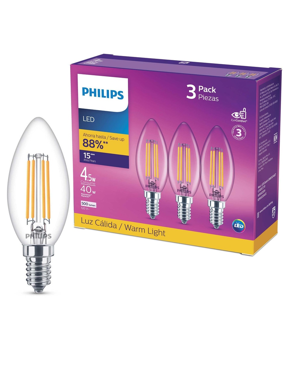 Lámpara neón led 0046677560362 con 3 focos
