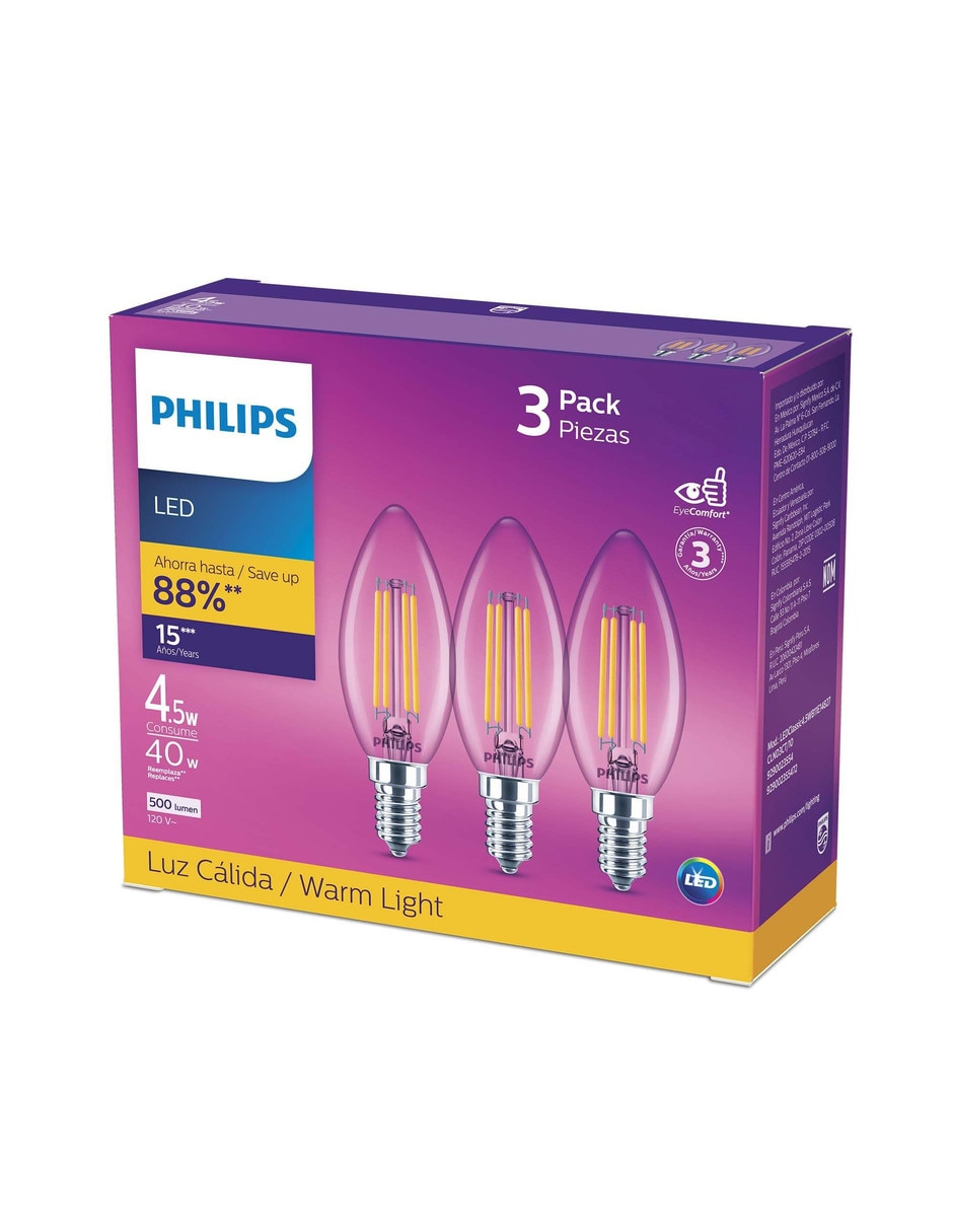 Lámpara neón led 0046677560362 con 3 focos