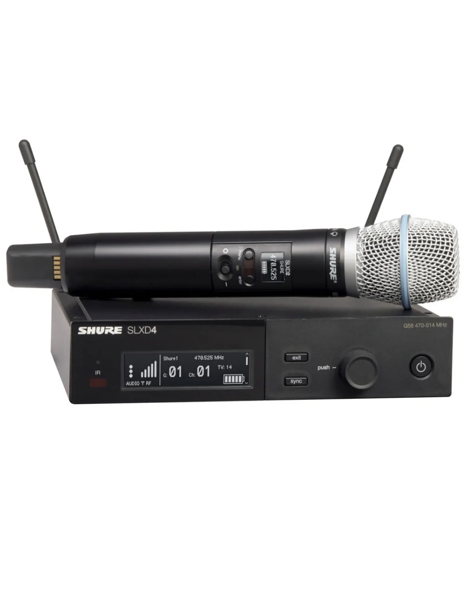 Micrófono SLXD24/B87A-G58 Inalámbrica