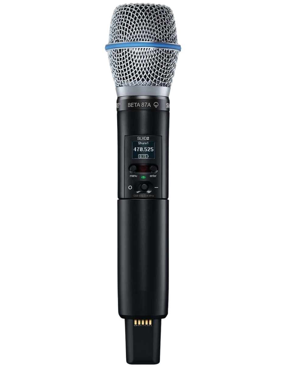 Micrófono SLXD24/B87A-G58 Inalámbrica 4