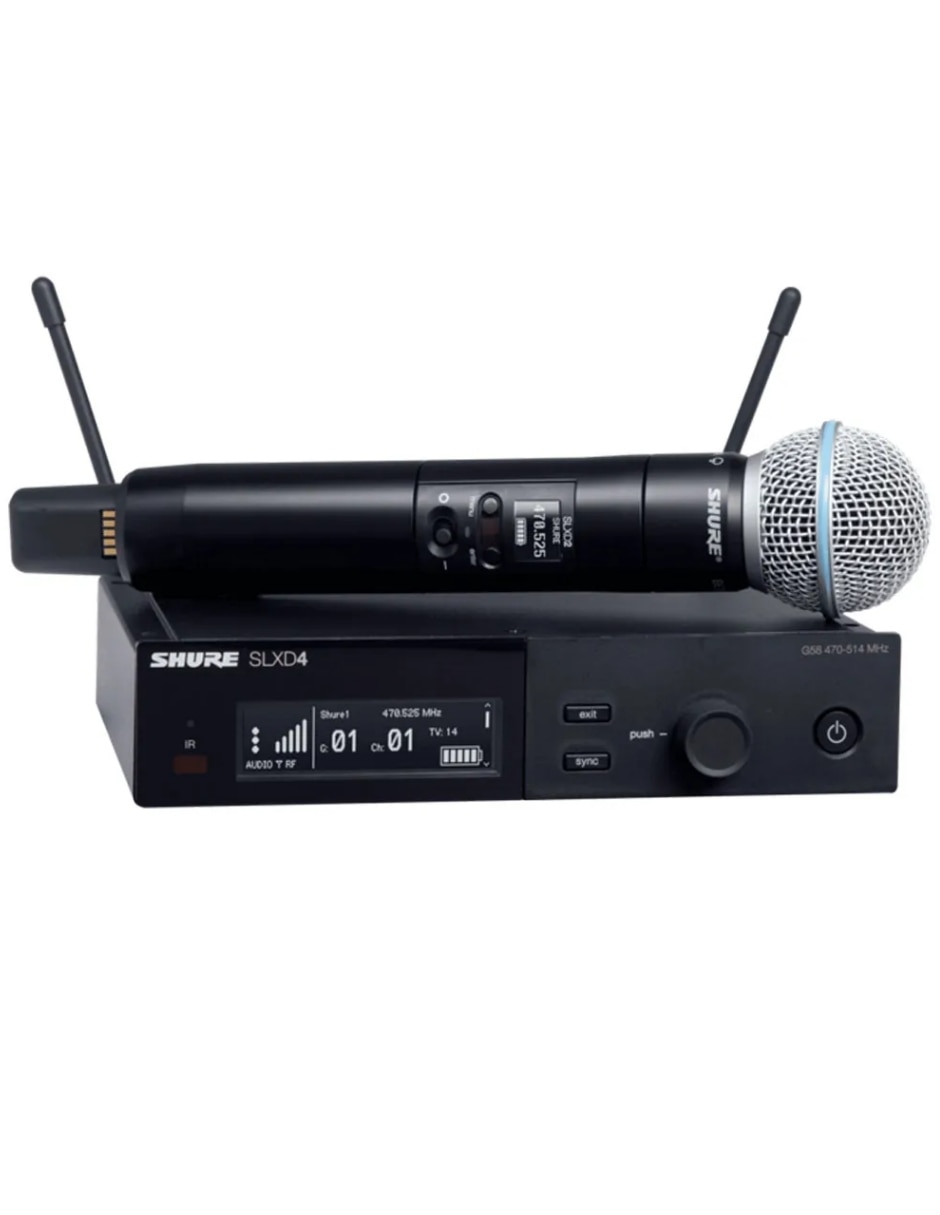 Micrófono SLXD24/B58-G58 Inalámbrica