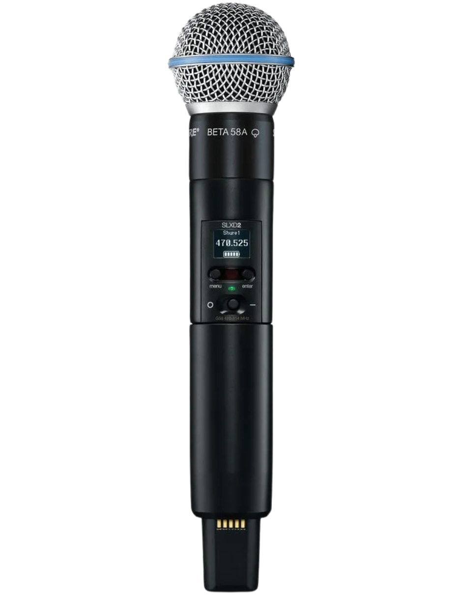 Micrófono SLXD24/B58-G58 Inalámbrica 2