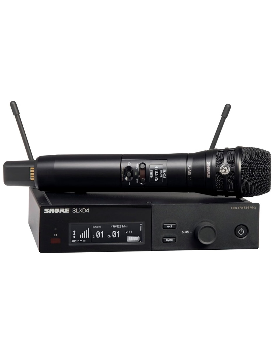 Micrófono SLXD24/K8B-G58 Inalámbrica