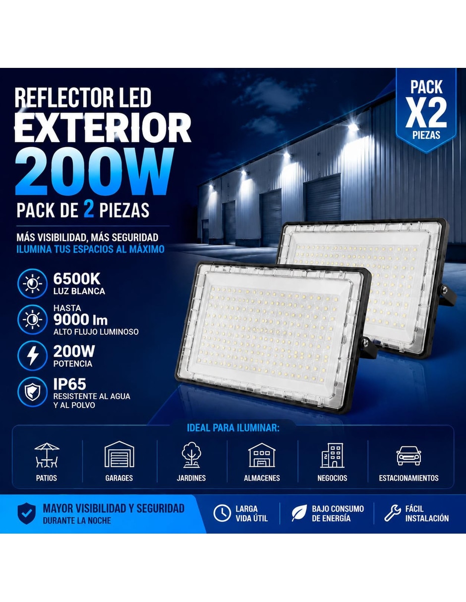 Lámpara neón de led