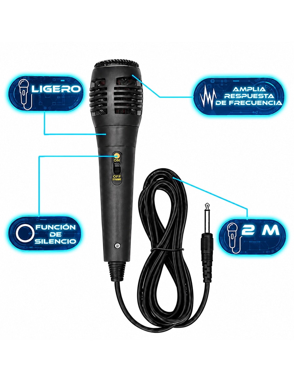 Micrófono IT-M0001 Alámbrico 3