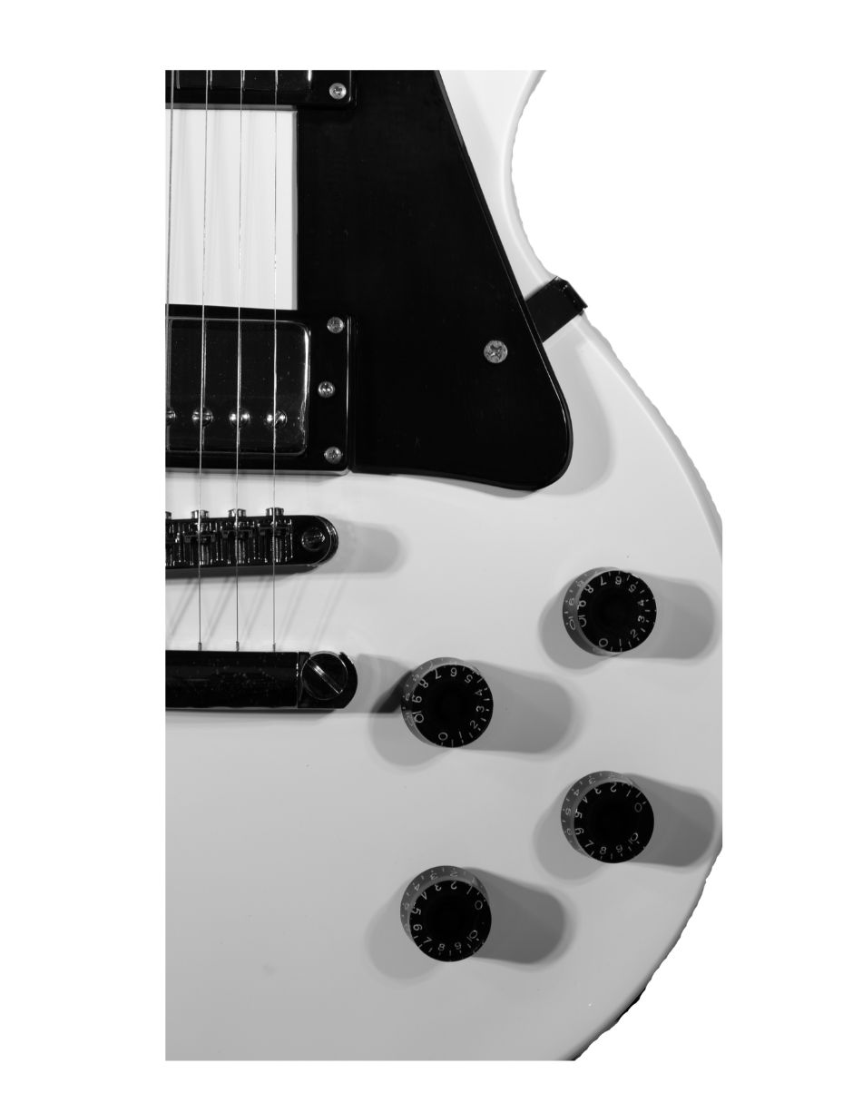 Guitarra Eléctrica rlp122wh 5