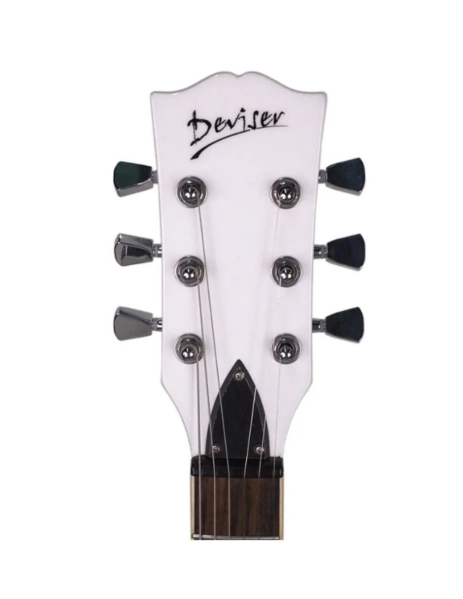 Guitarra eléctrica deviser lg9wh 3