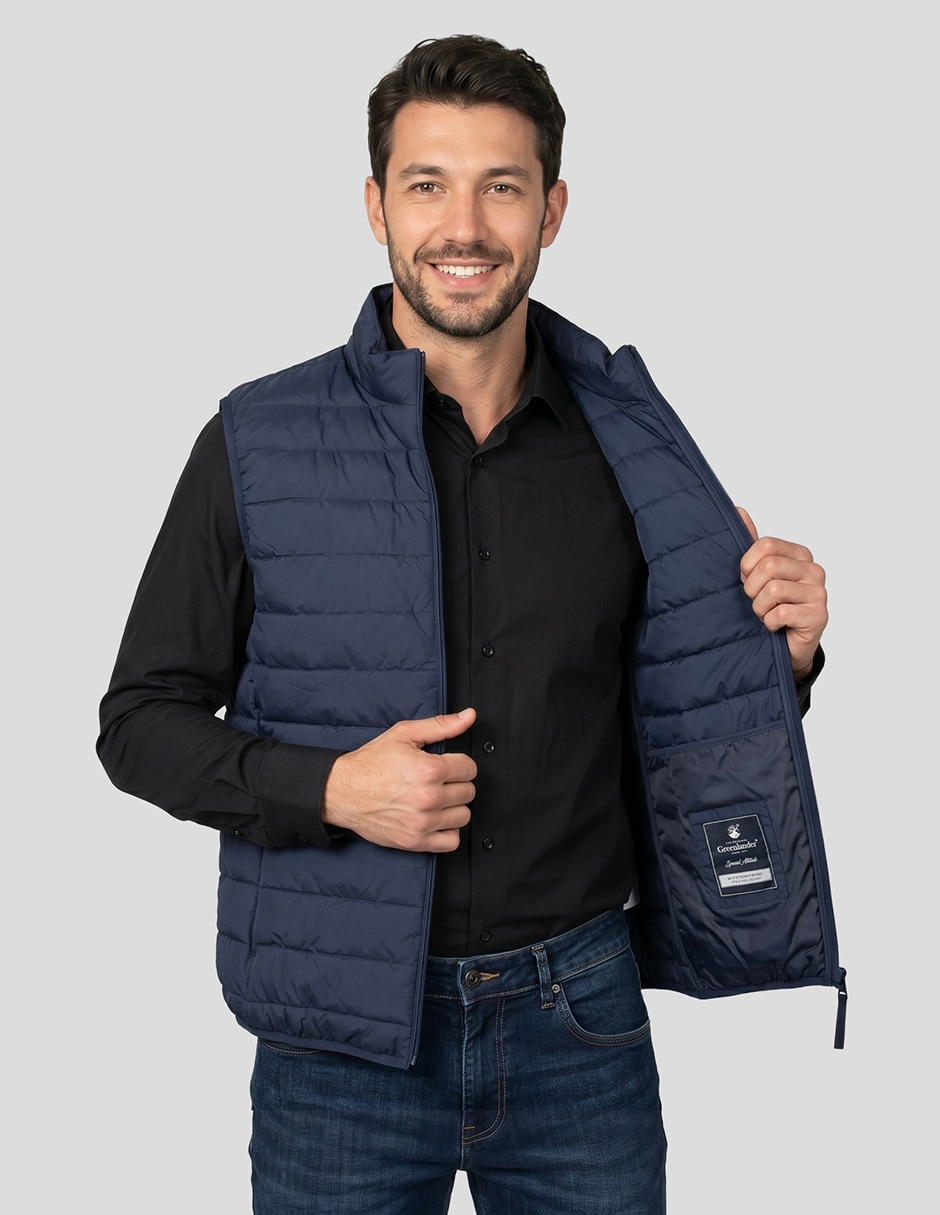 Chaleco greenlanderpoliéster con bolsillos para hombre 4